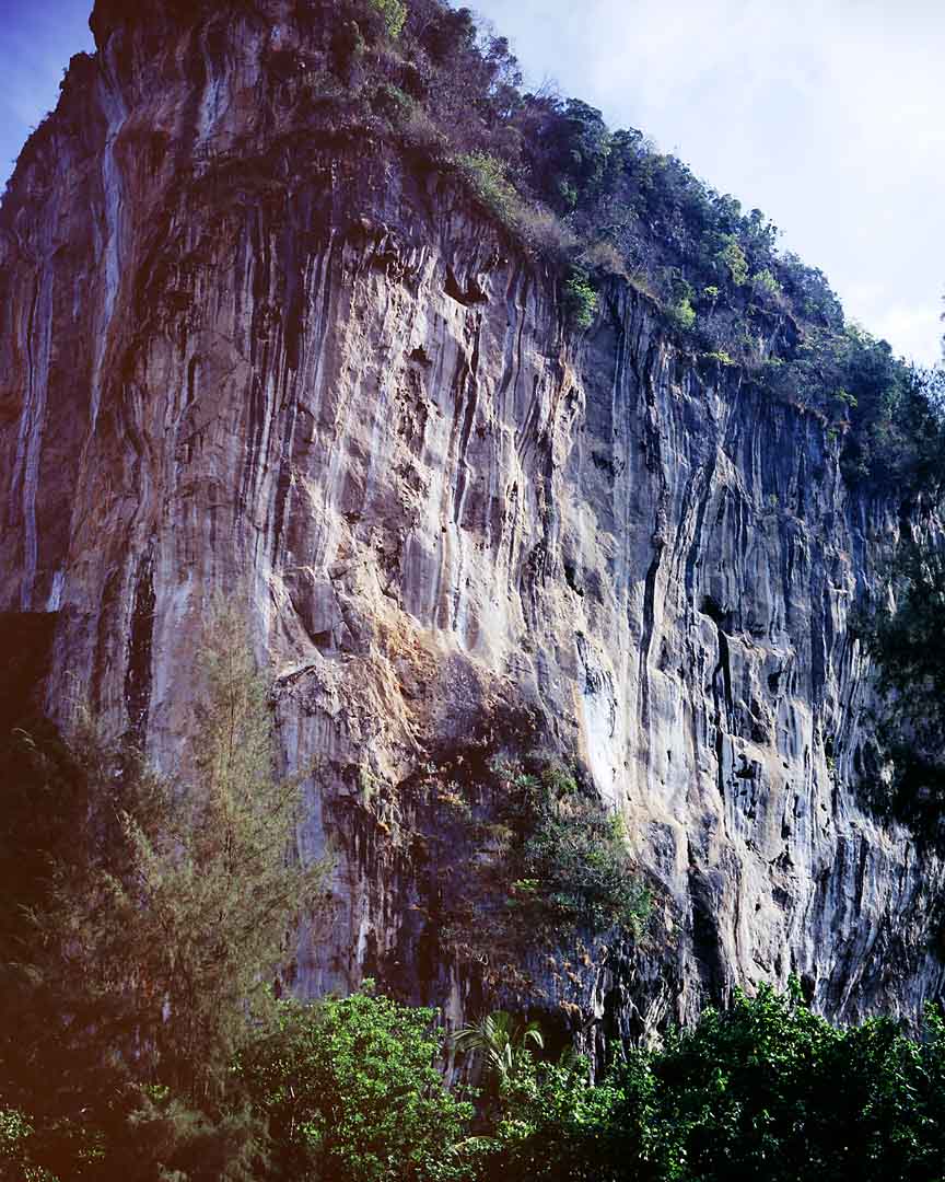 West Hat Cliff #3, Rai Leh, Thailand, 2004