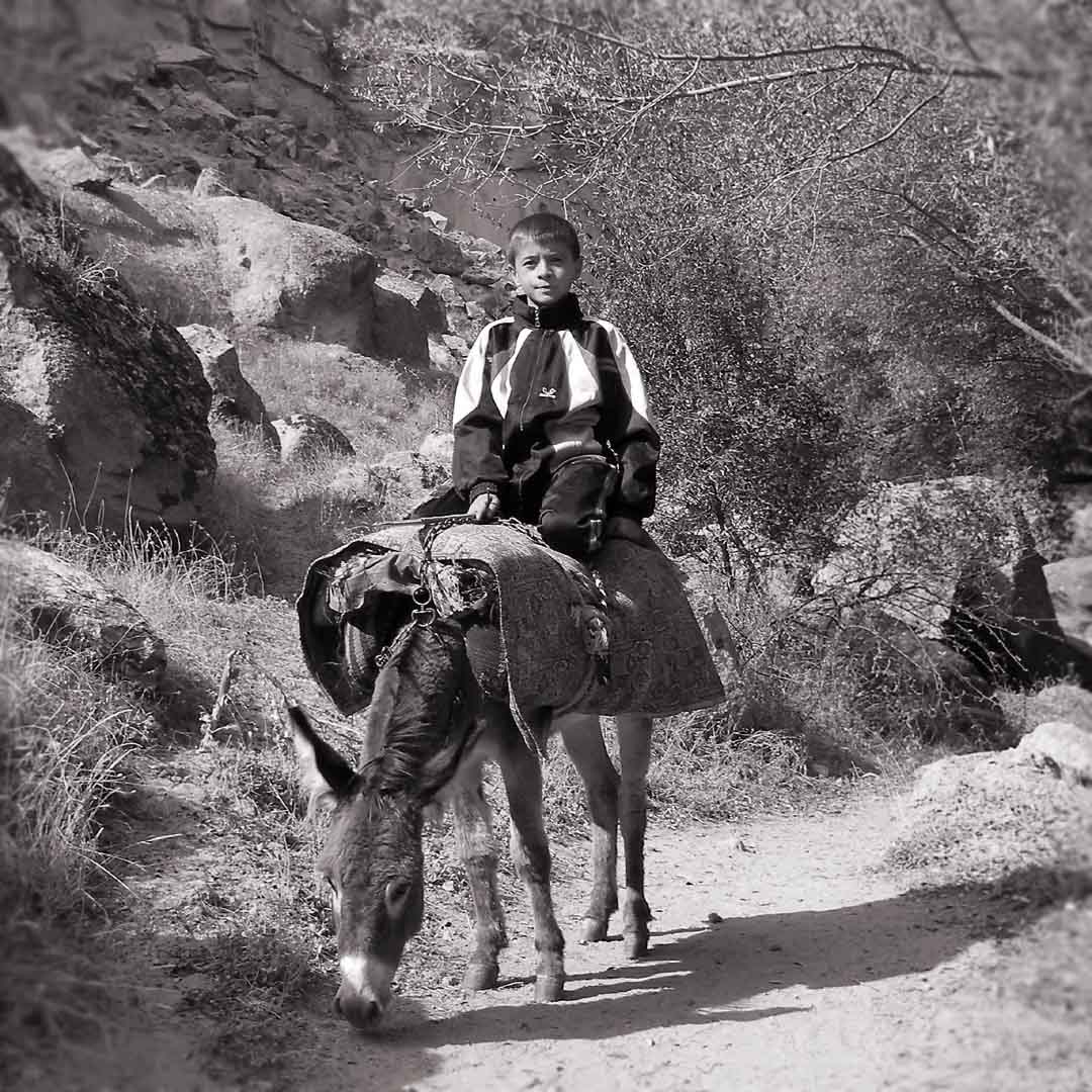 Boy on Donkey #1, Ihlara Valley, Turkey, 2006